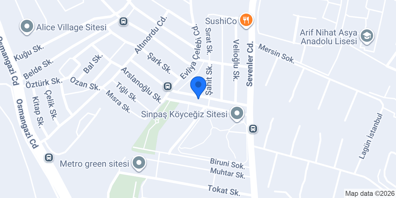 ECZANE KURTULUŞ konumu