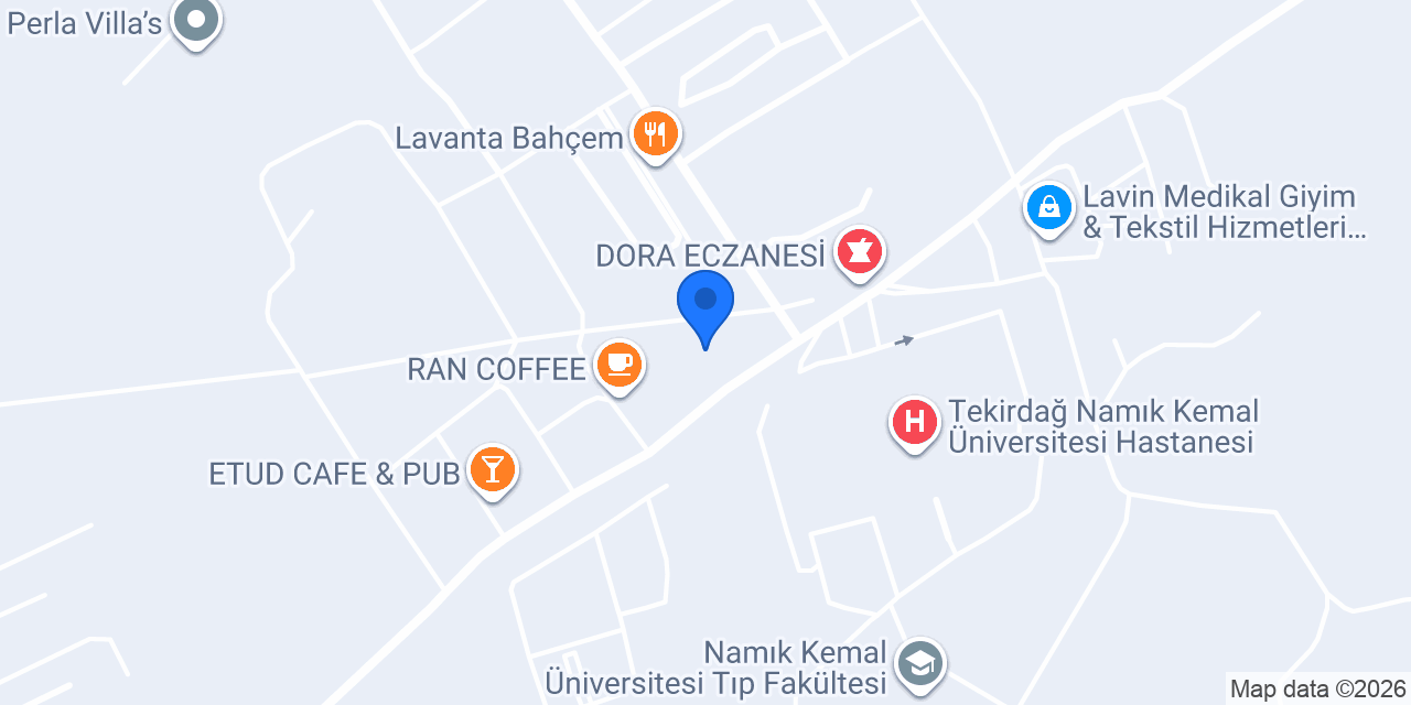 Tekirdağ Eczanesi konumu