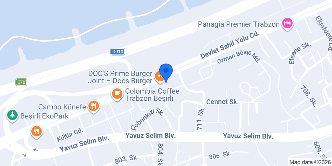 Le Şans Cafe Oyun Salonu konumu