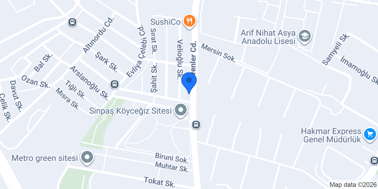 Patuli Fırın Sancaktepe konumu