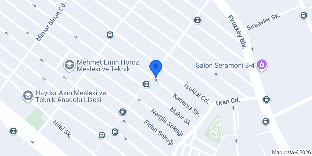 Hey Döner Parseller konumu