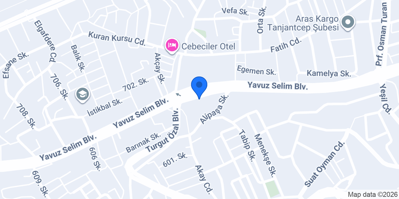 LastikVs - Efe Otomotiv konumu