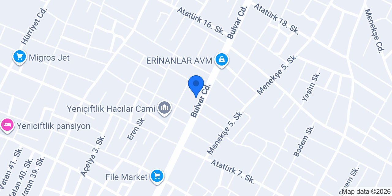 Güven Butik Otel konumu