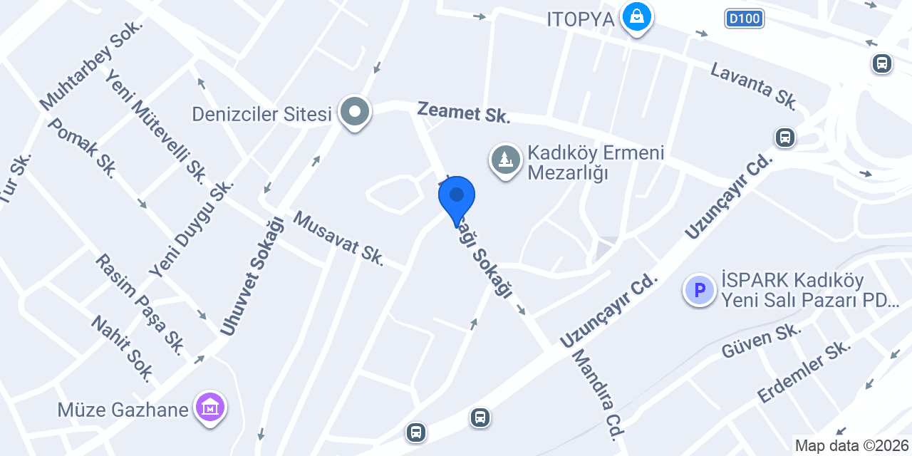 Kadıköy terzi konumu