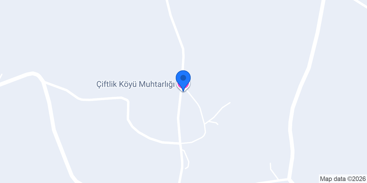 Çiftlik Köyü Muhtarlığı konumu