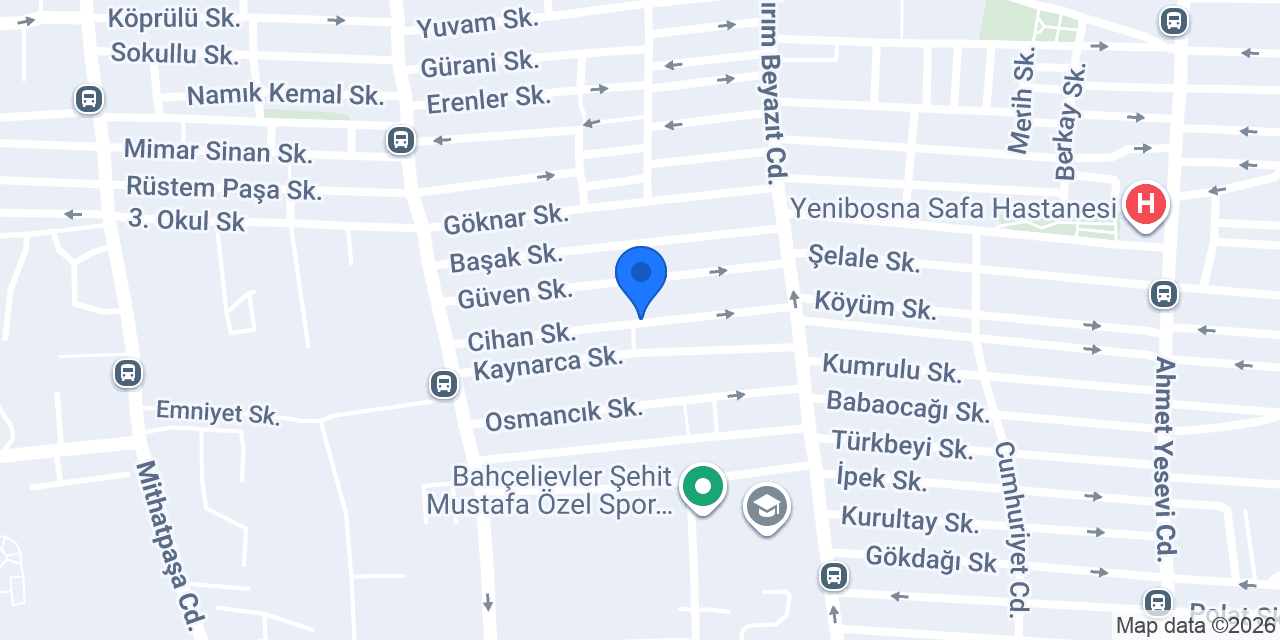 Mehmet yazar hair studio konumu