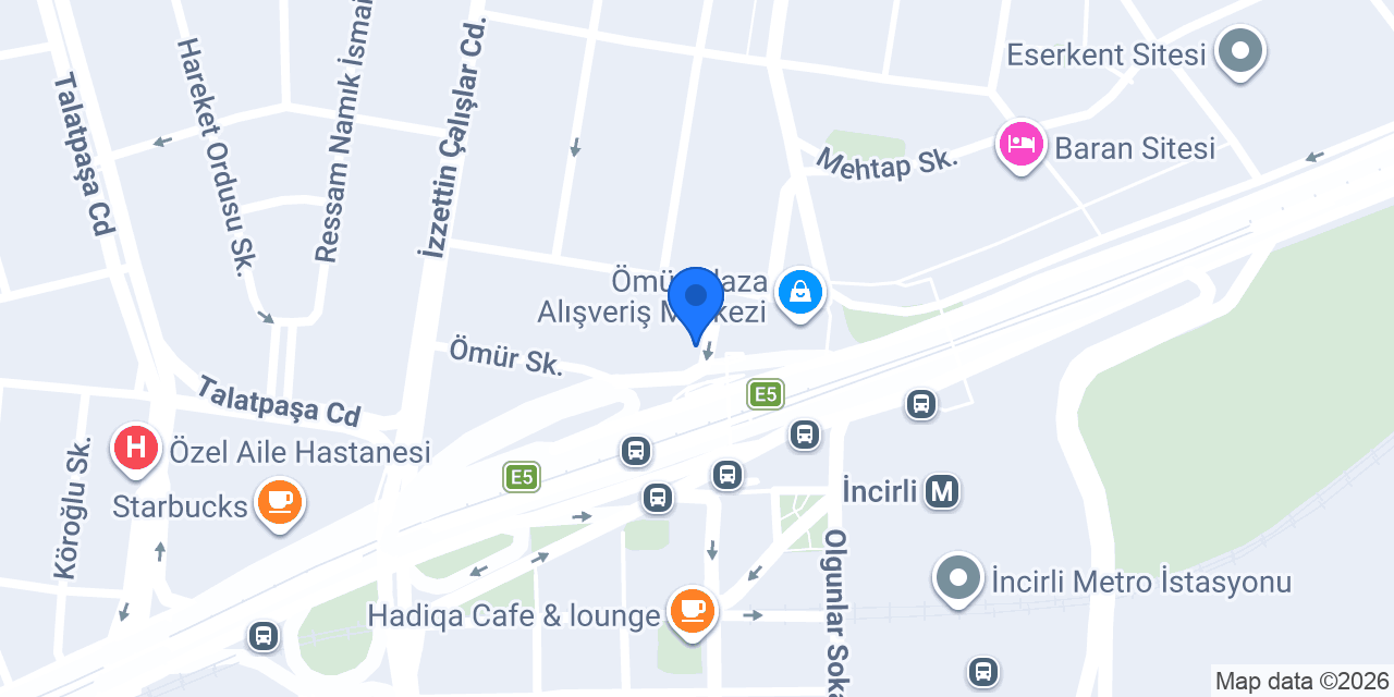 Diş Hekimi Emin Borna konumu