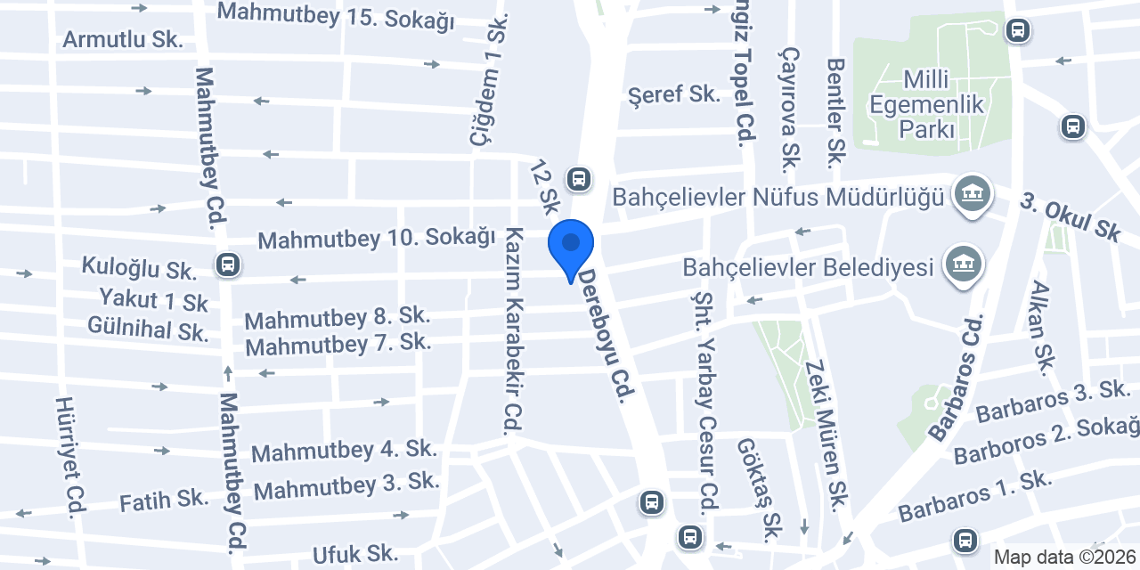 Güntaş Dekorasyon konumu