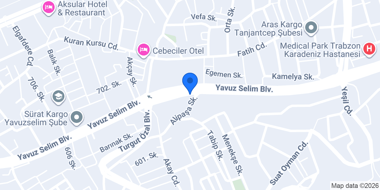 Demir Garage konumu