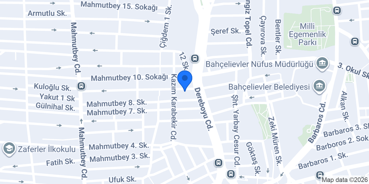 Bahçelievler - Bosch Servis konumu