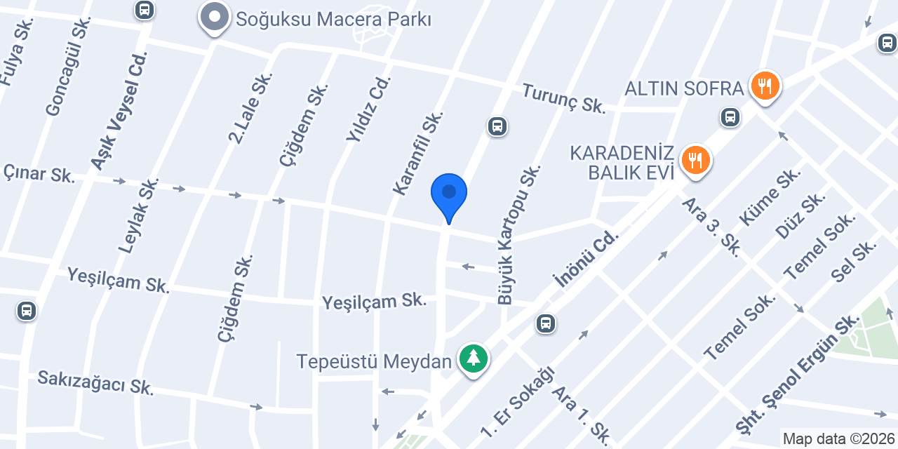 Moda Kuyumcusu konumu