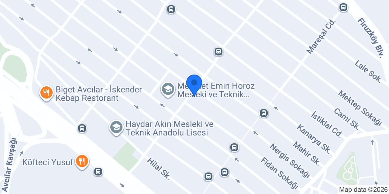 ŞevkET Kasap konumu