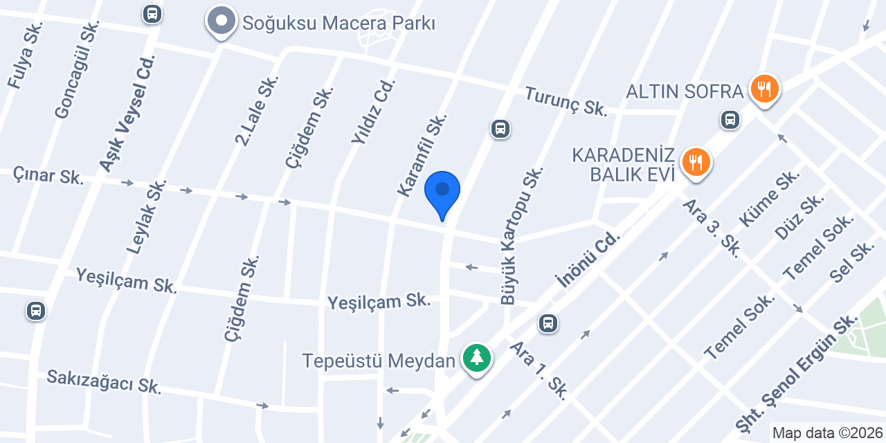 Hassat Fırın konumu