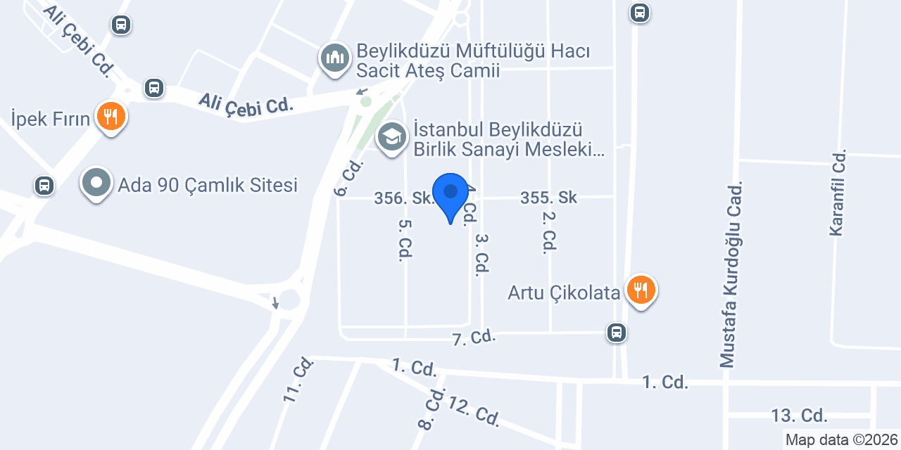 DM DEMİR ÇELİK MAMÜLLERİ konumu