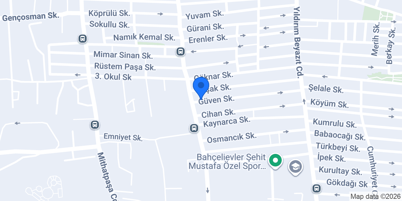 ŞEREF OPTİK konumu