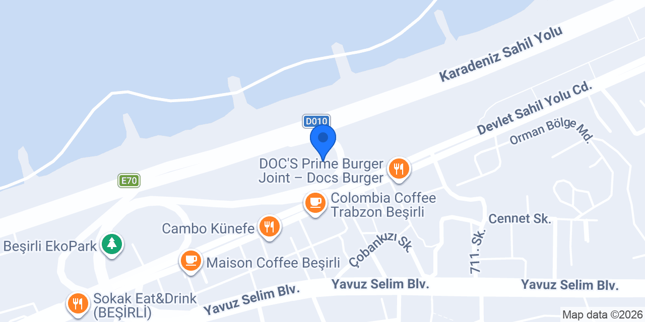Poyraz Cafe konumu