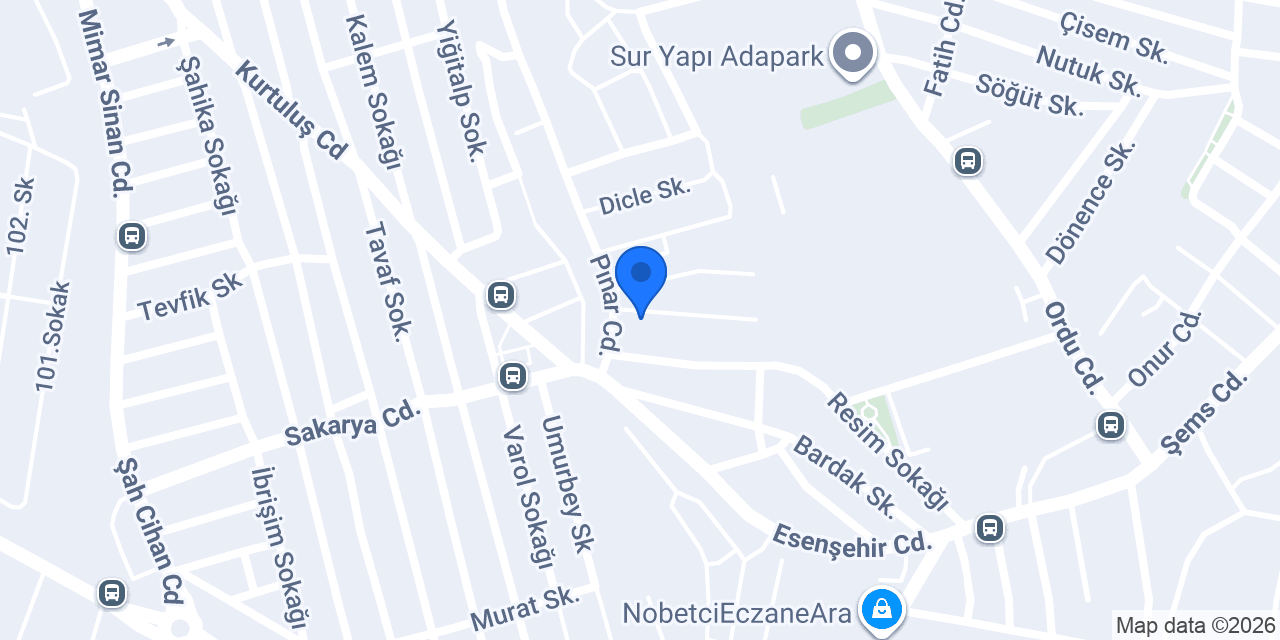 Lezzet Catering konumu