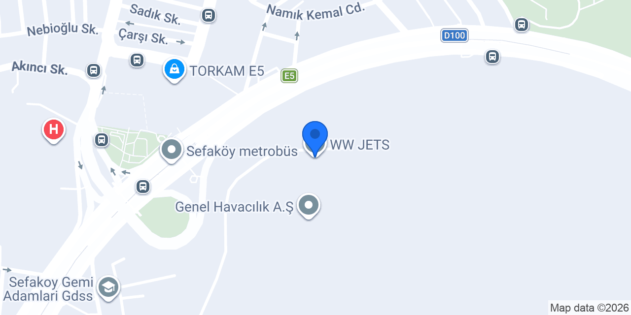 WW JETS konumu