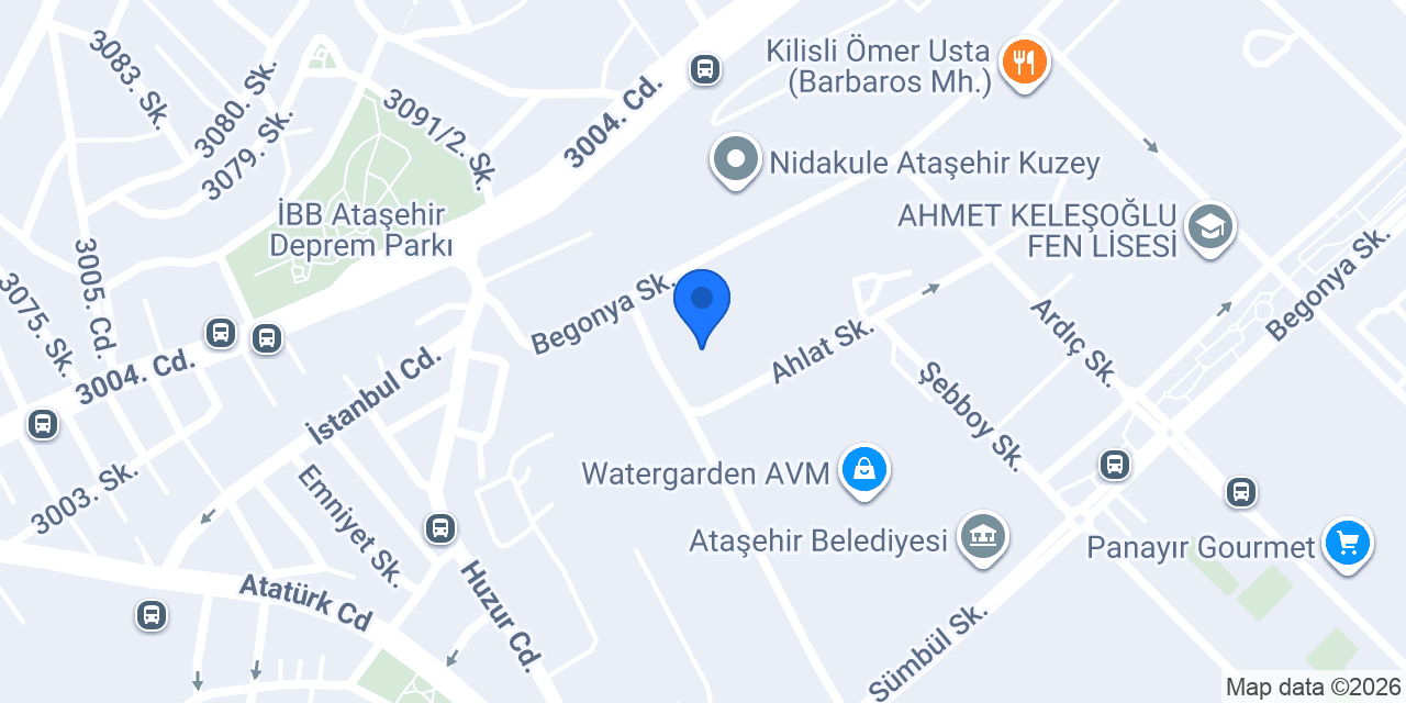 Doç. Dr. Özge Aşkın konumu