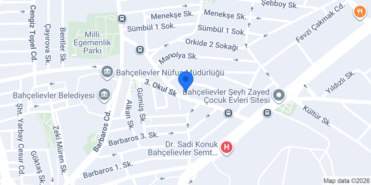 Gedik Eczanesi konumu