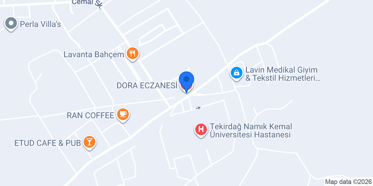 DORA ECZANESİ konumu