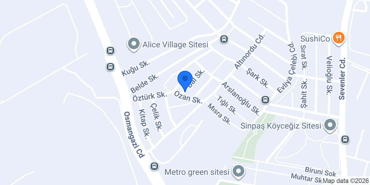 Örsler mobilya ve dekorasyon konumu