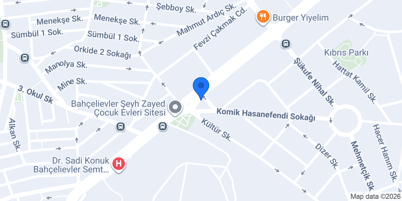 Locca Teras Lounge konumu