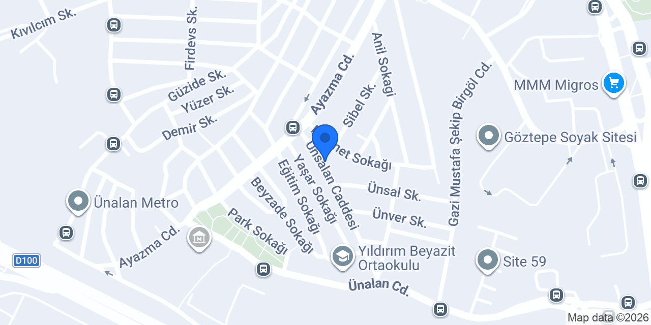 MT YAPI MALZEMELERİ konumu