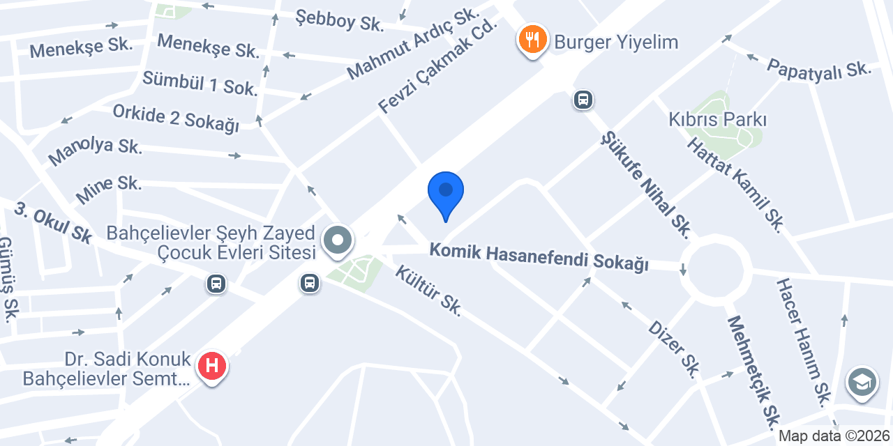 Mama Bahçesi konumu