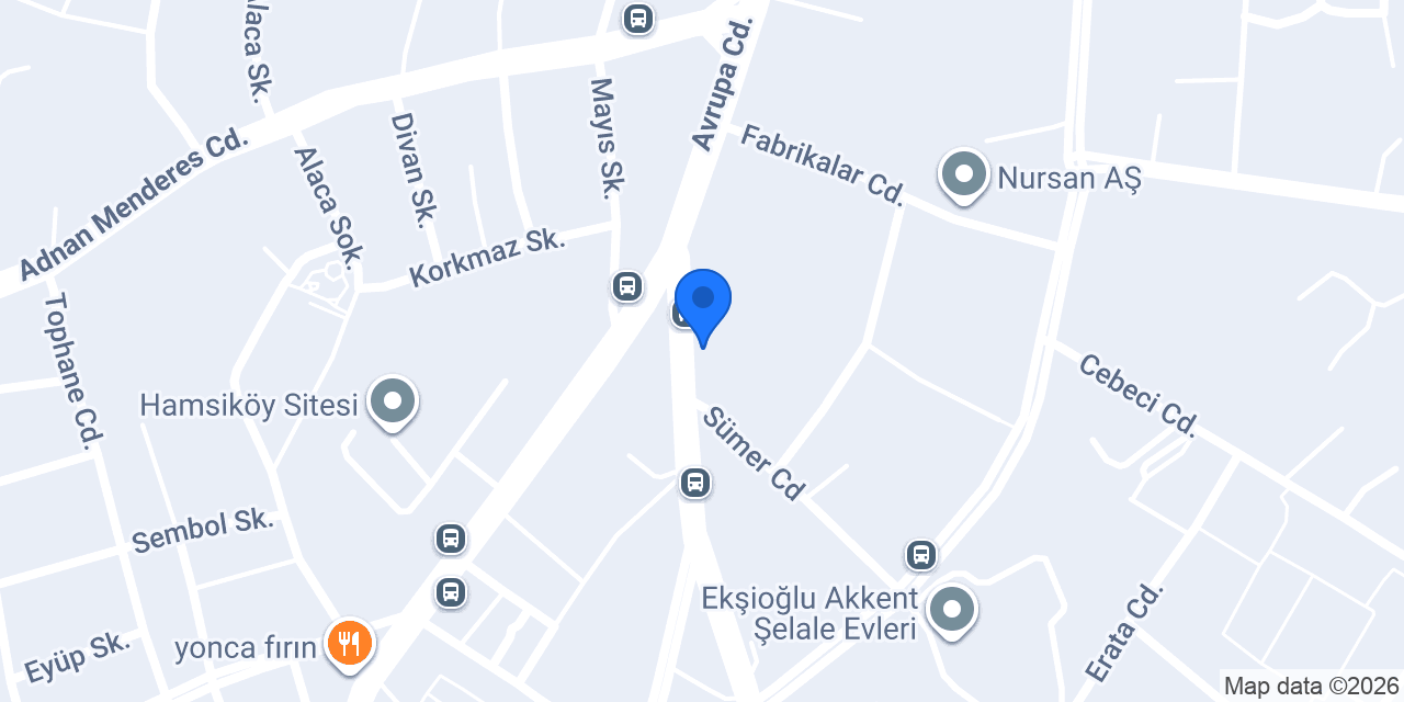 Mis Ekmek & Pasta Fırını konumu