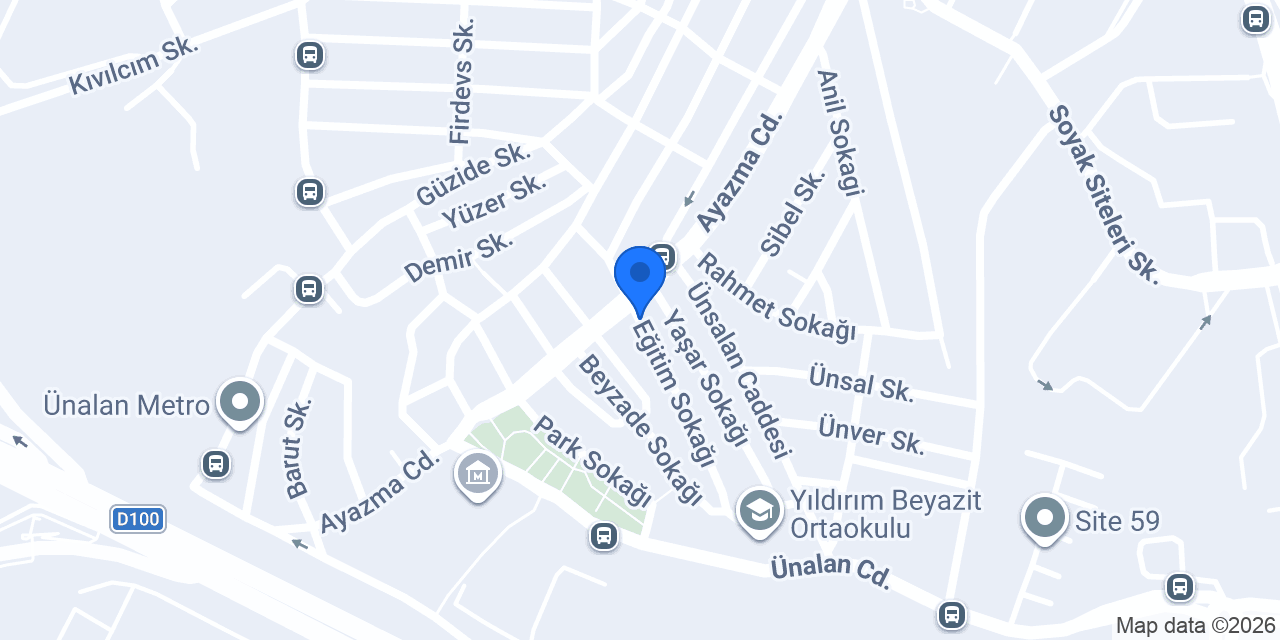 Dinç Terzi Kuru Temizleme konumu