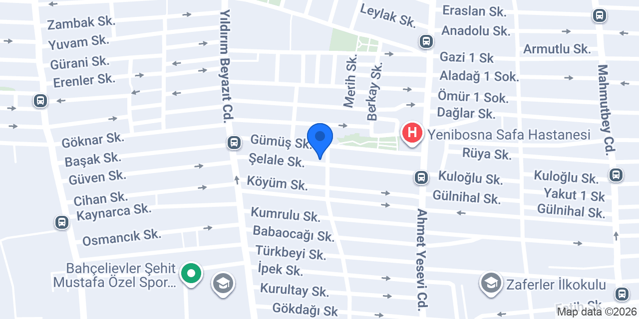 Bostancı Ekmek Pasta konumu