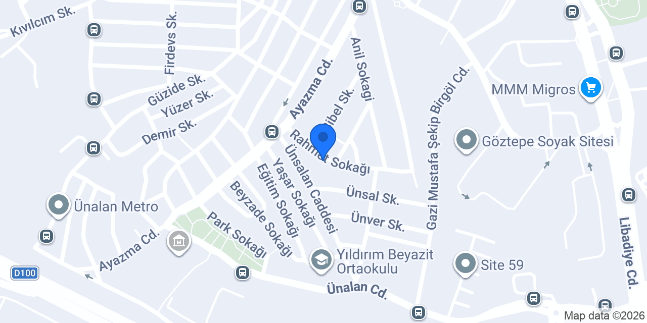 Sevgi Yolu İhya Derneği Şubesi konumu