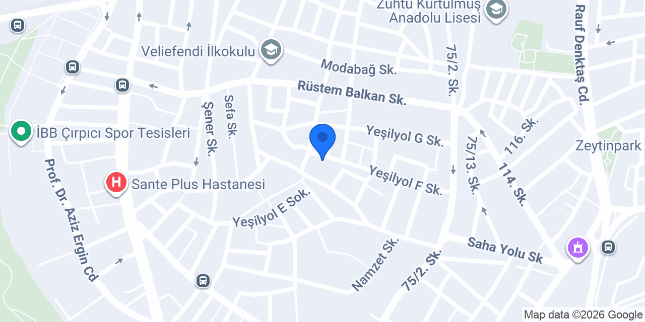 Zeytinburnu Eca Servisi konumu