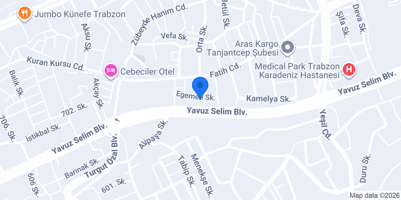Yağız teknik konumu