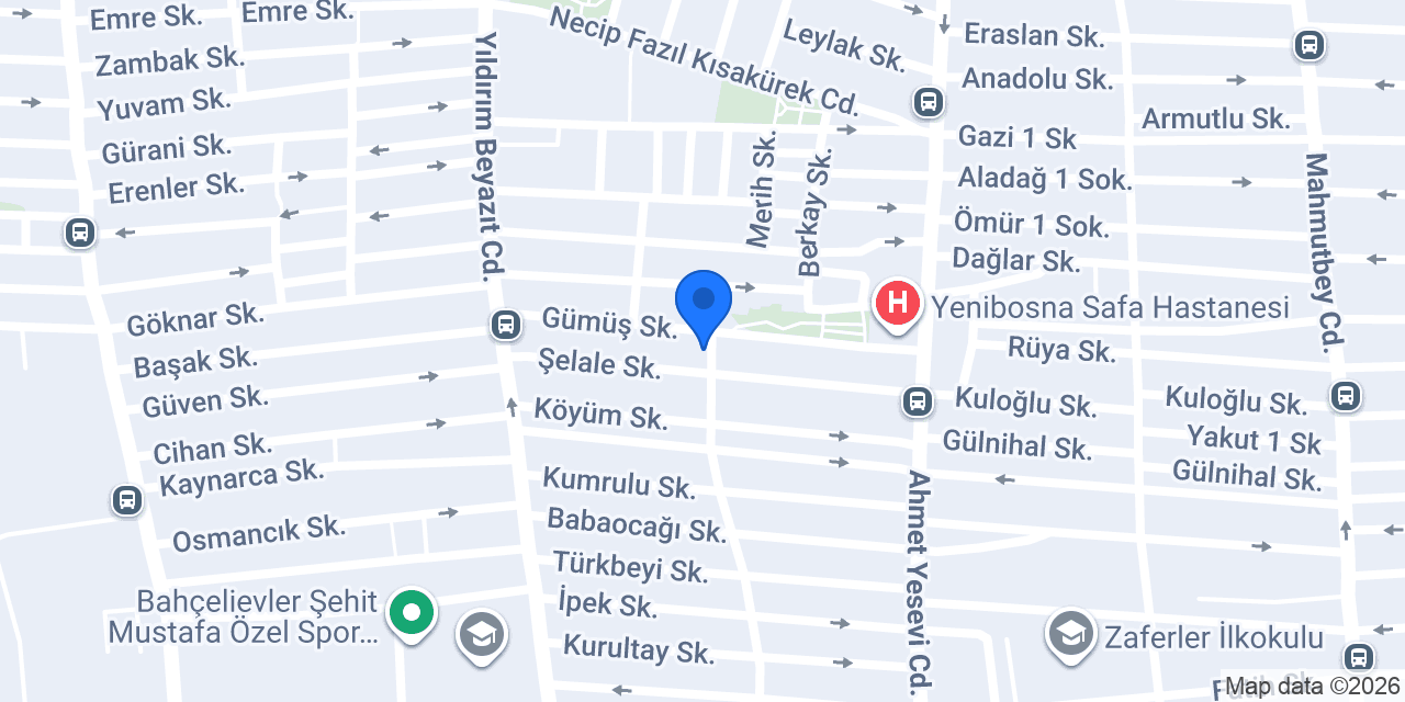 HAS DEĞİRMEN UNLU MAMÜLLERİ konumu
