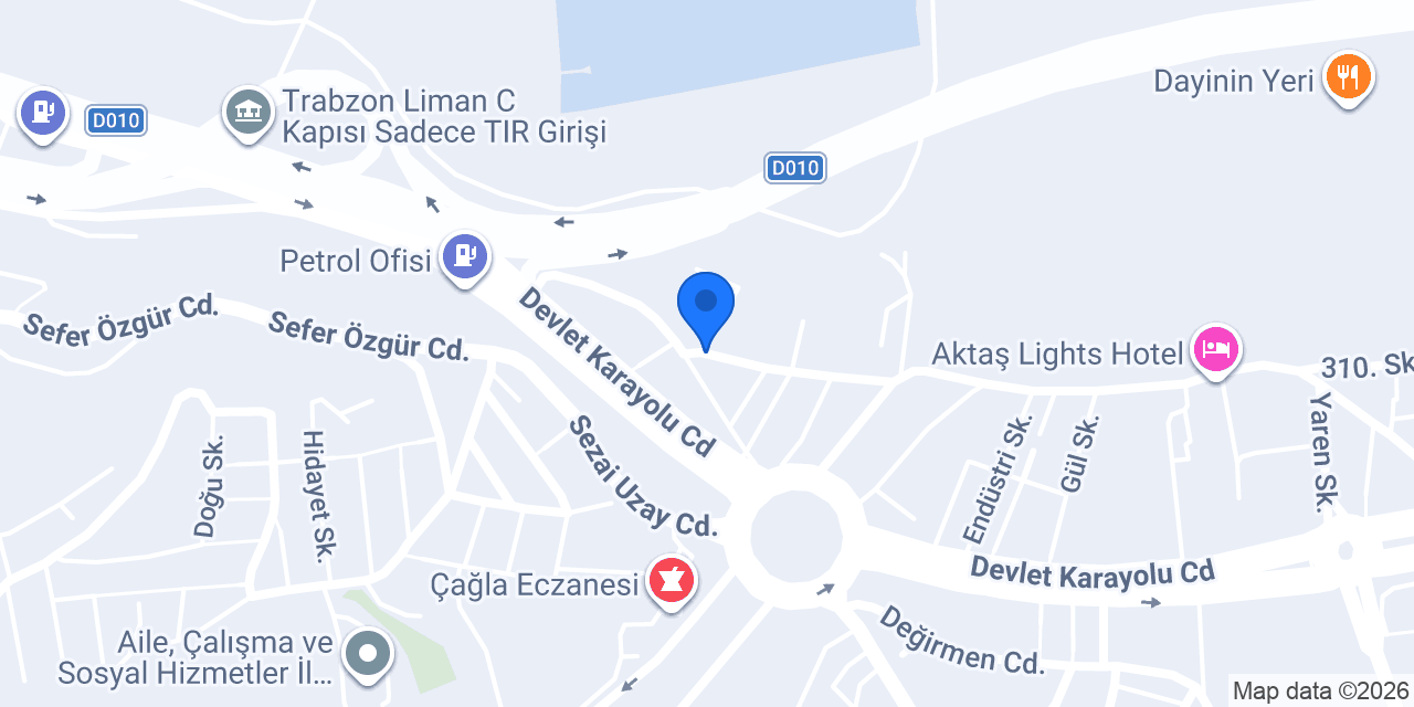 Ayyıldız Ticaret konumu