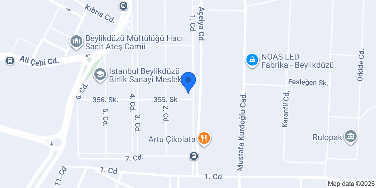 Birol Plastik konumu