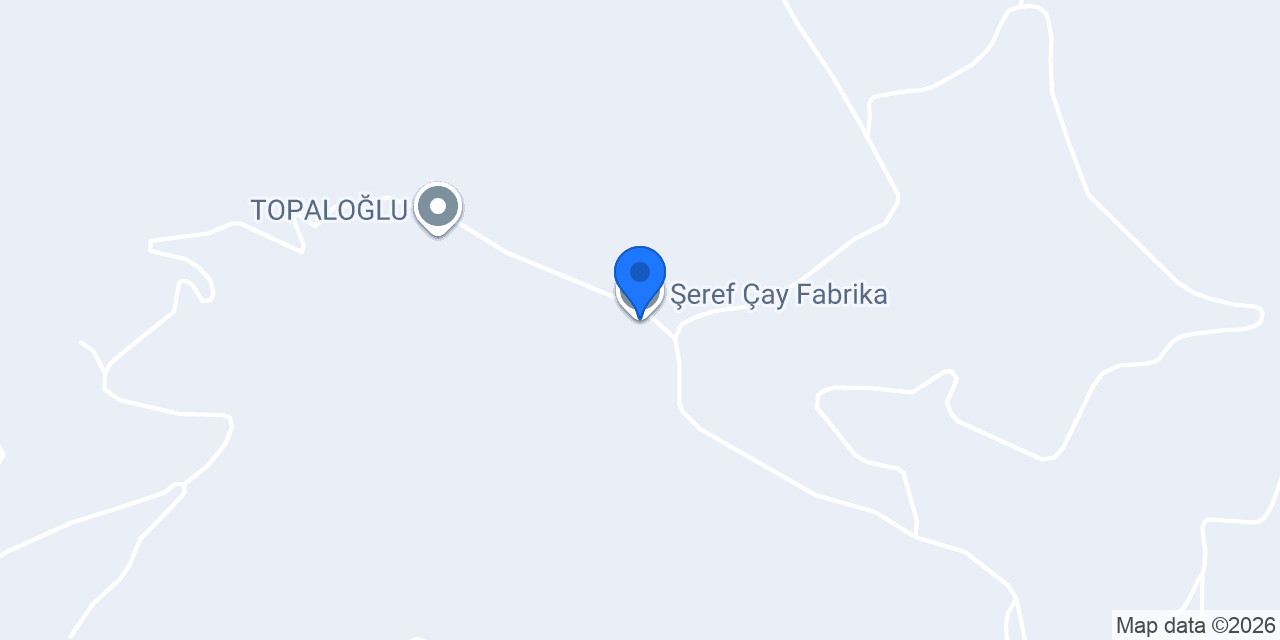 Şeref Çay Fabrika konumu