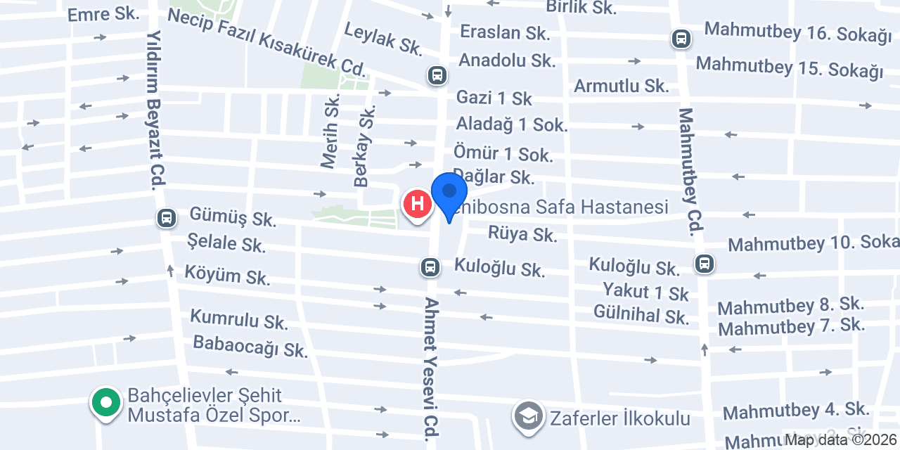 Şirinevler Src belgesi konumu