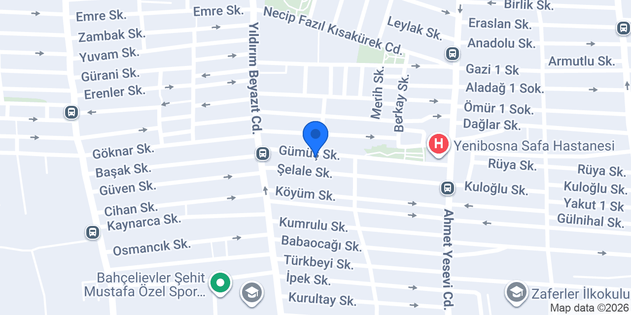 Adem Bay Bayan Terzi konumu