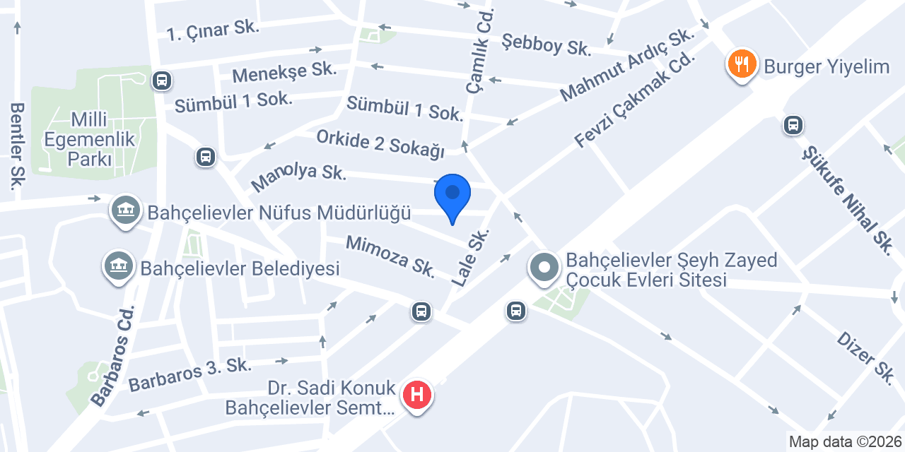 Deha Nail Studio konumu