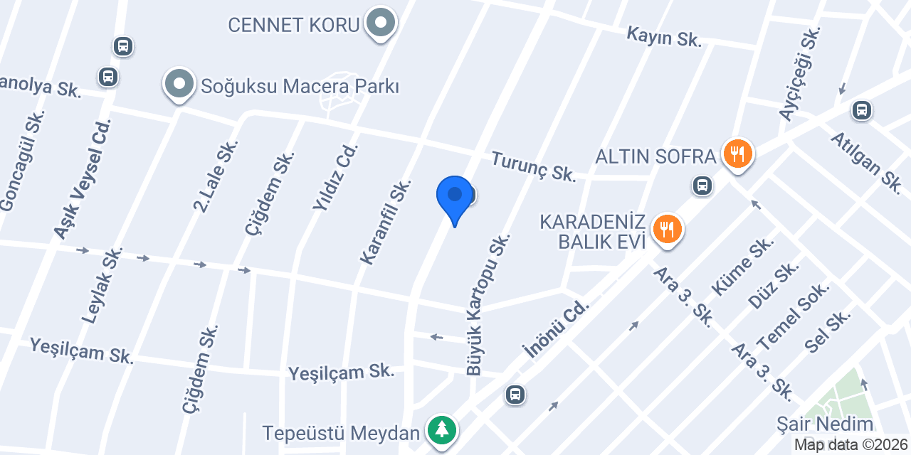 BAYKARA YAPI İNŞAAT konumu