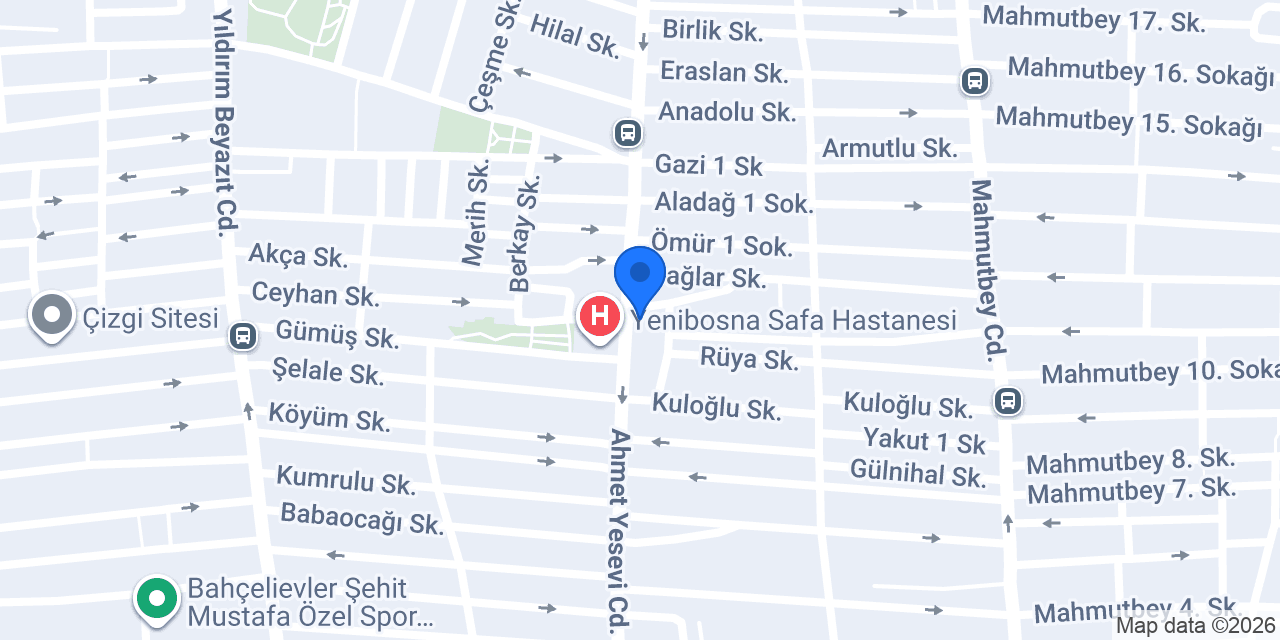 Petek eczanesi konumu