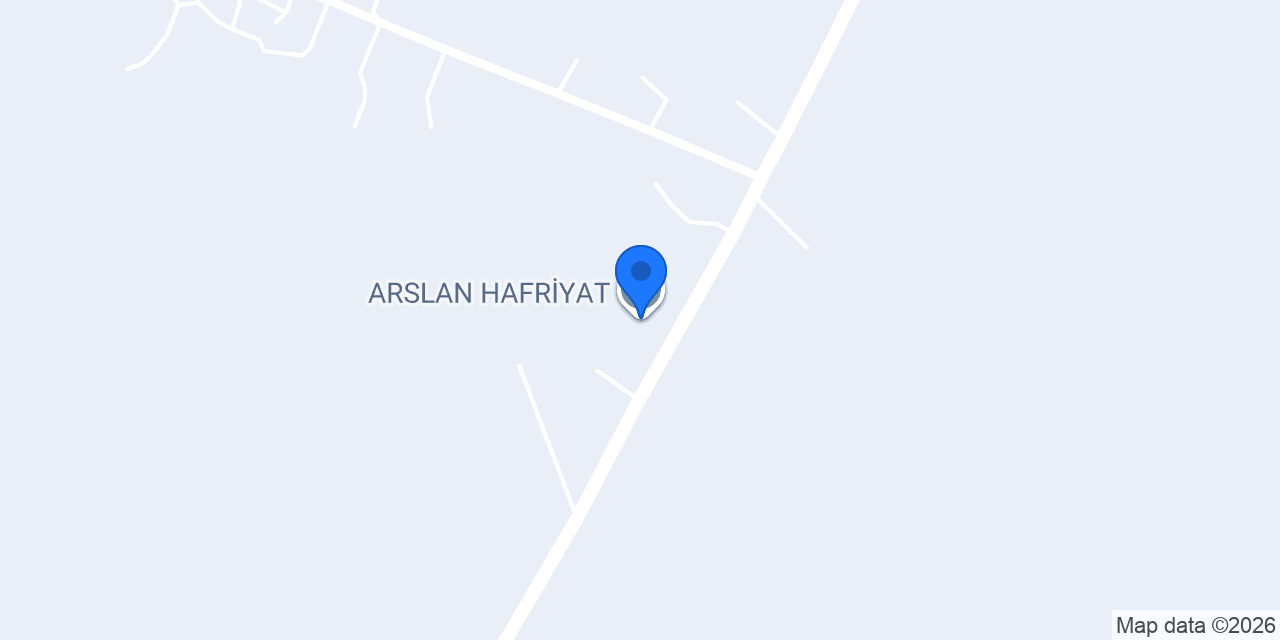 ARSLAN HAFRİYAT konumu