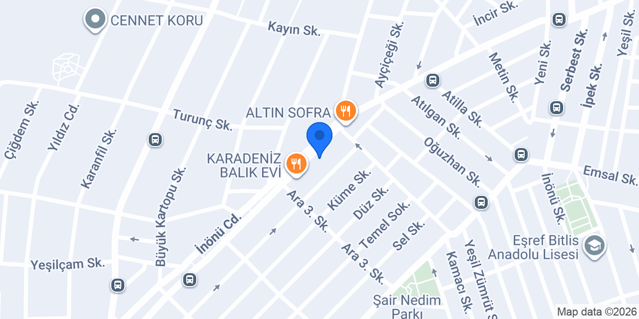 Nimet Eczanesi konumu
