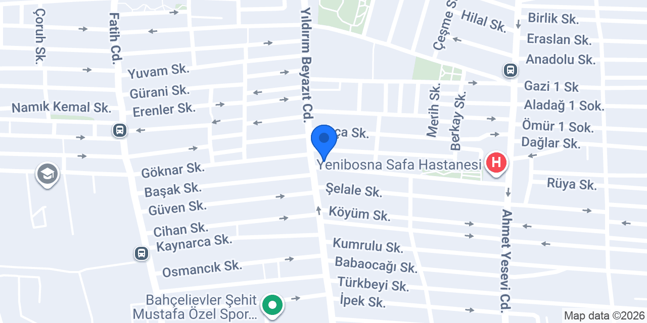 Klass Erkek 55 Kuaförü konumu