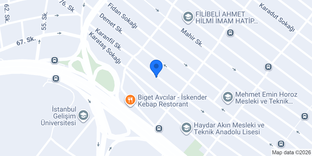 Cam Oda Cam Balkon Sistemleri konumu