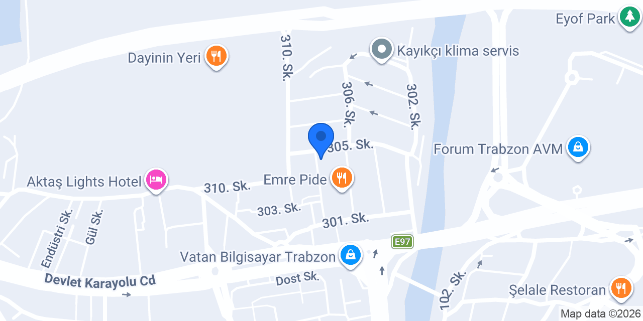 BULUT USTA ROT BALANS konumu