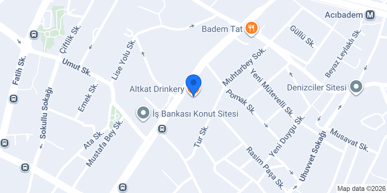 Acıbadem Psikiyatri & Psikoterapi konumu